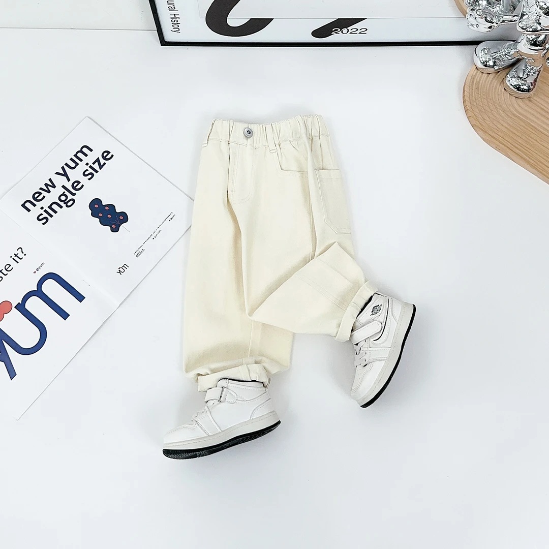 男童裤子春夏款儿童休闲裤2025新款春装潮 CXF3569 悠悠童话童装