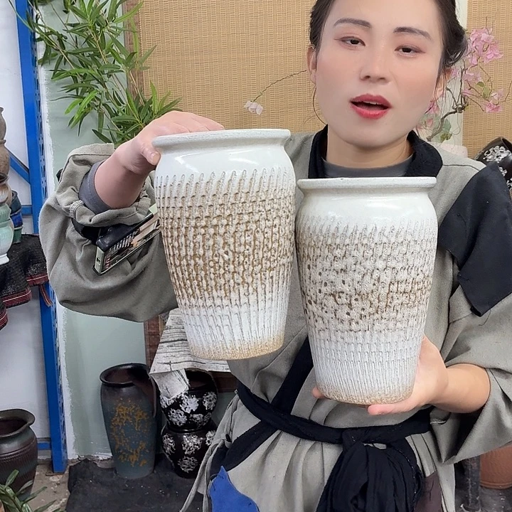 14+20 -粗陶花盆有孔