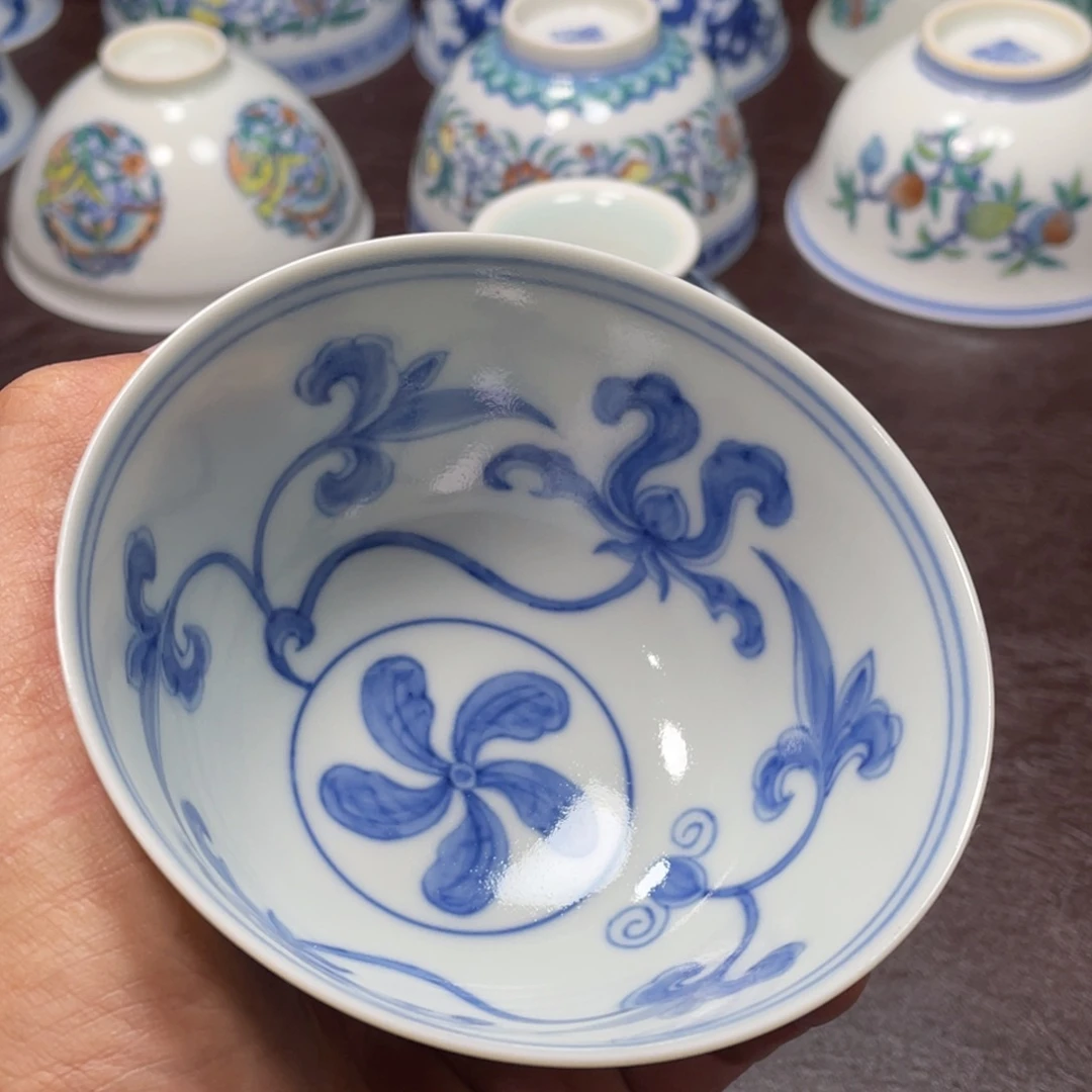 杯景德镇陶瓷现代手工陶瓷茶具