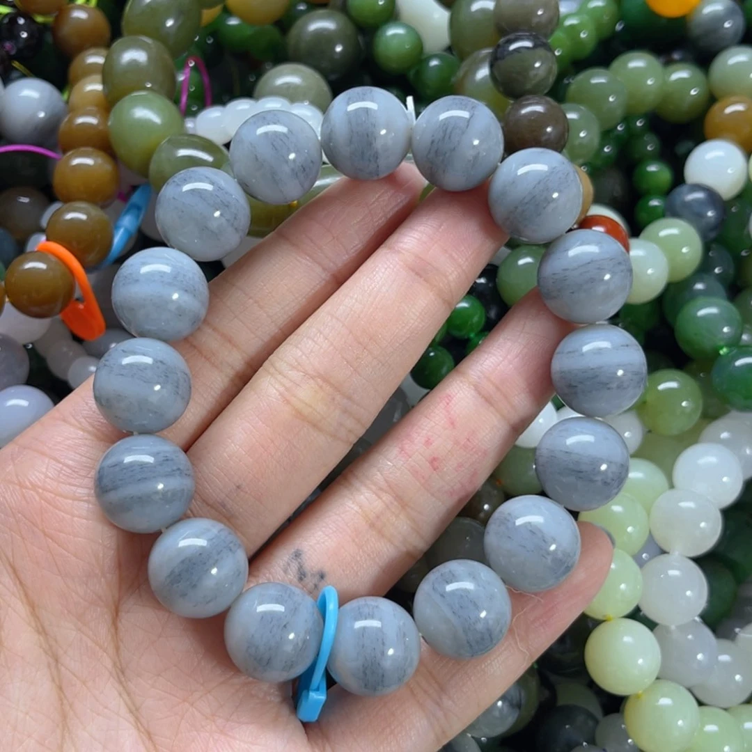 未镶嵌手串和田玉