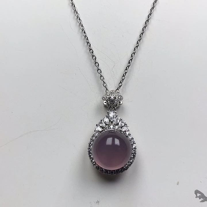 玛瑙/玉髓合金颈饰