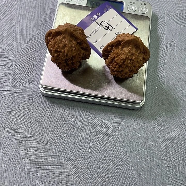 文玩核桃把件官帽44