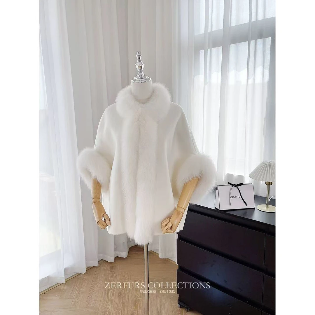 大衣秋冬时尚厚款外套老钱风短款网红保暖