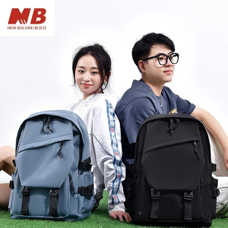 新百伦【奥莱撤柜】双肩包男女大容量初高中大学生书包户外百搭旅