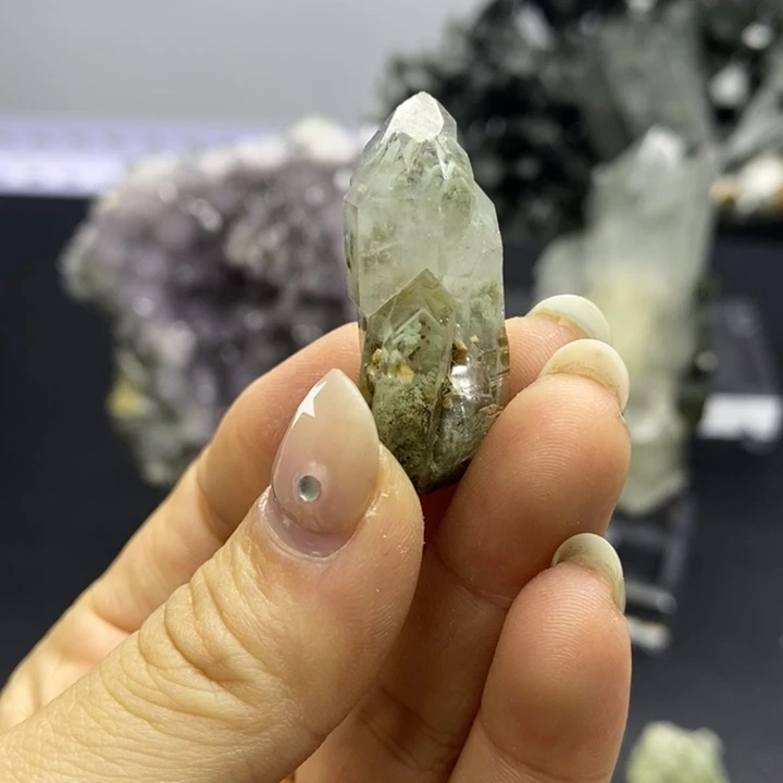 有机玻璃11绿幽一颗