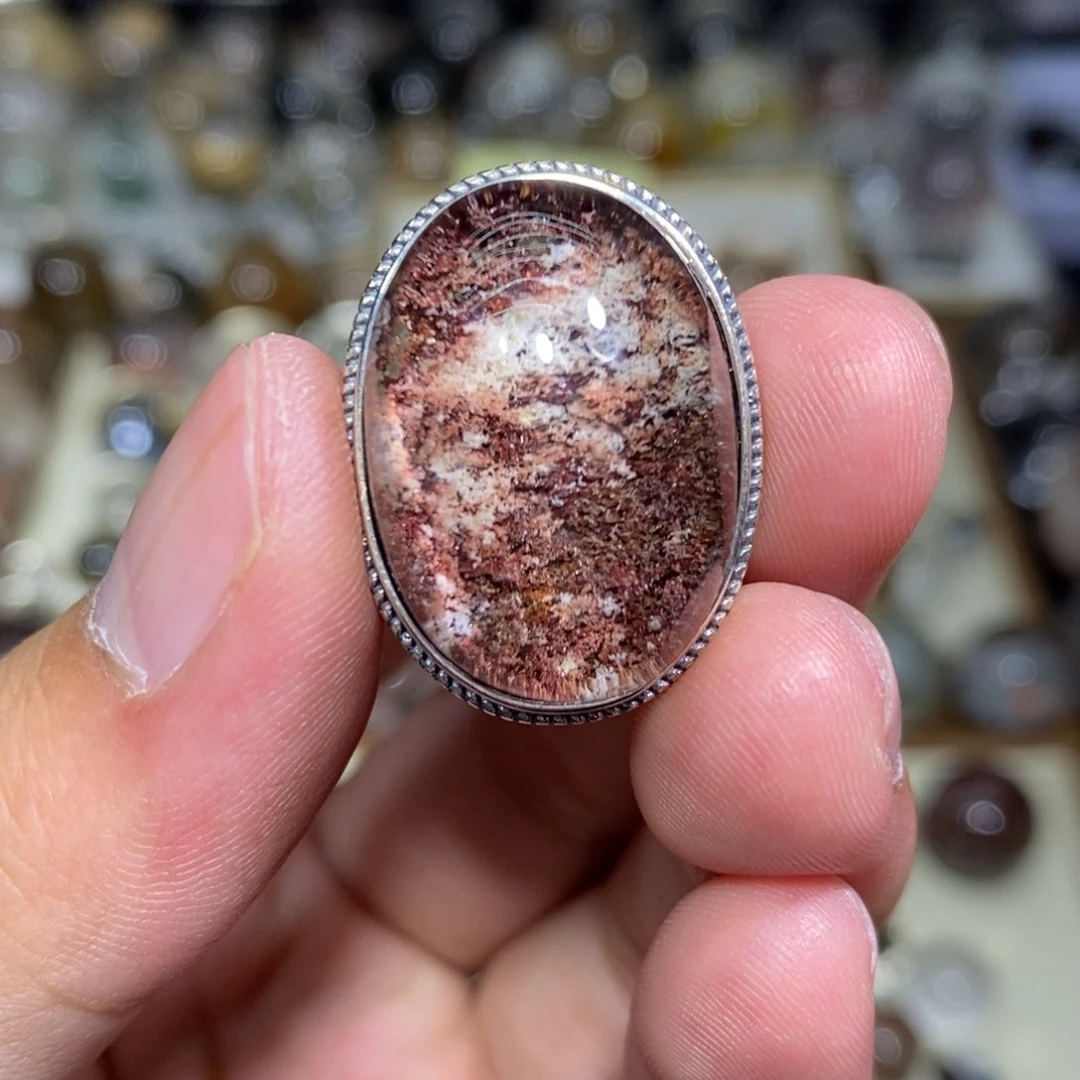 水晶珠宝半成品银S925镶嵌