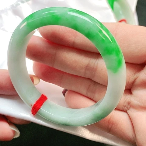 未镶嵌手镯翡翠正圈2340
