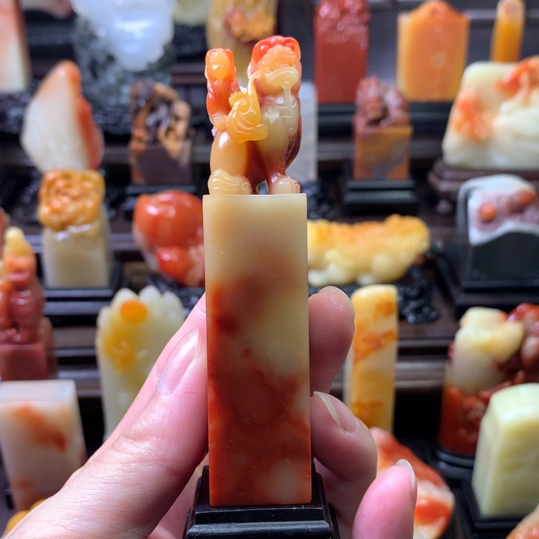 寿山石印石寿山石芙蓉