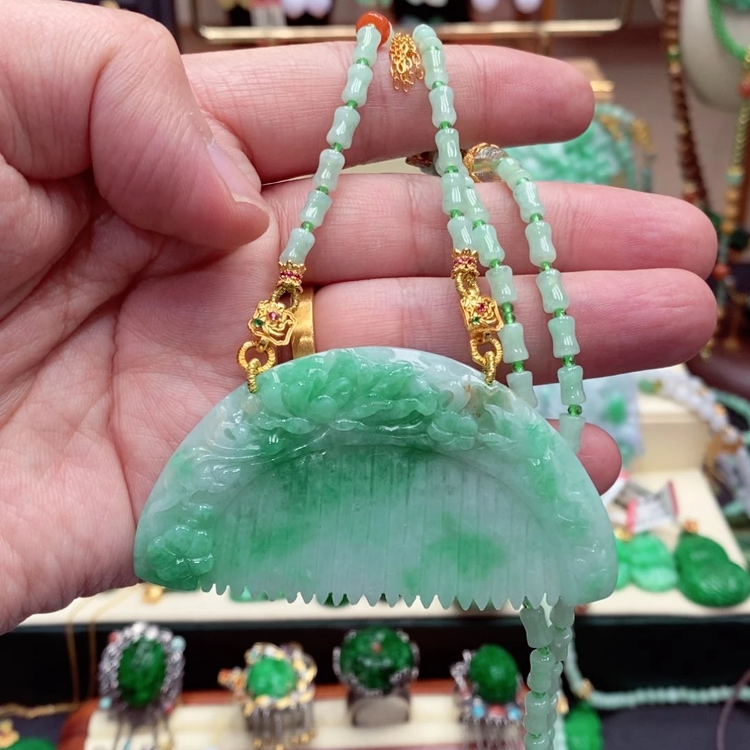 颈饰未镶嵌翡翠翡翠吊坠