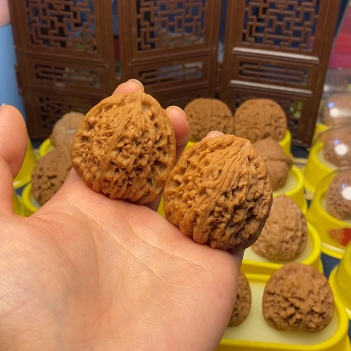 文玩核桃把件41南疆石