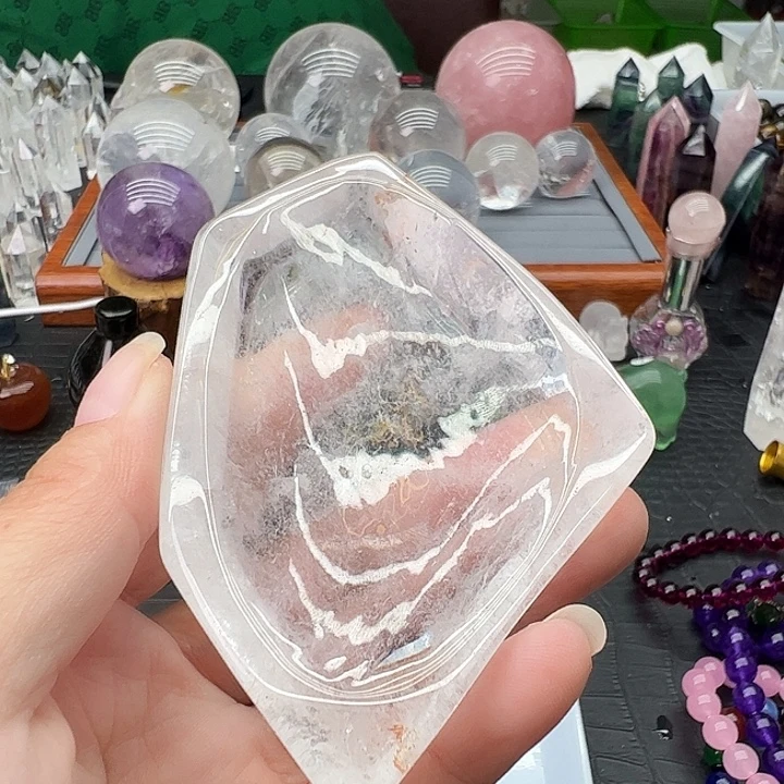 未镶嵌水晶珠宝半成品239