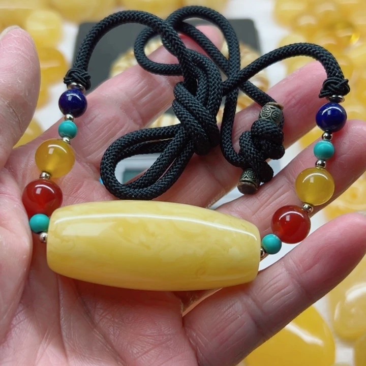 蔡***冬琥珀（矿物珀）未镶嵌裸石