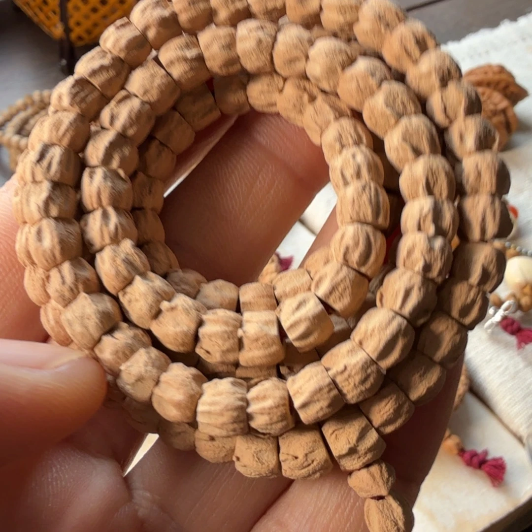 柏香籽/百香籽手串基础款斜切药片6.5mm
