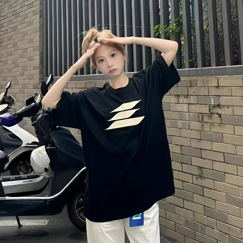 重磅280g圆领短袖t恤男大码纯棉上衣夏季新款半袖ins男生男士