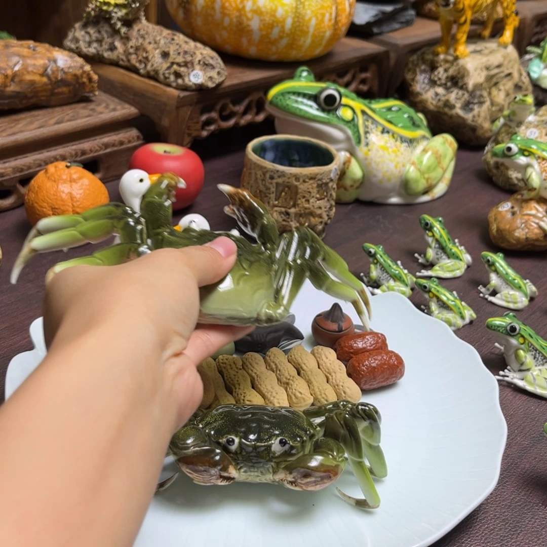 陶瓷青蛙漾主人杯公道杯