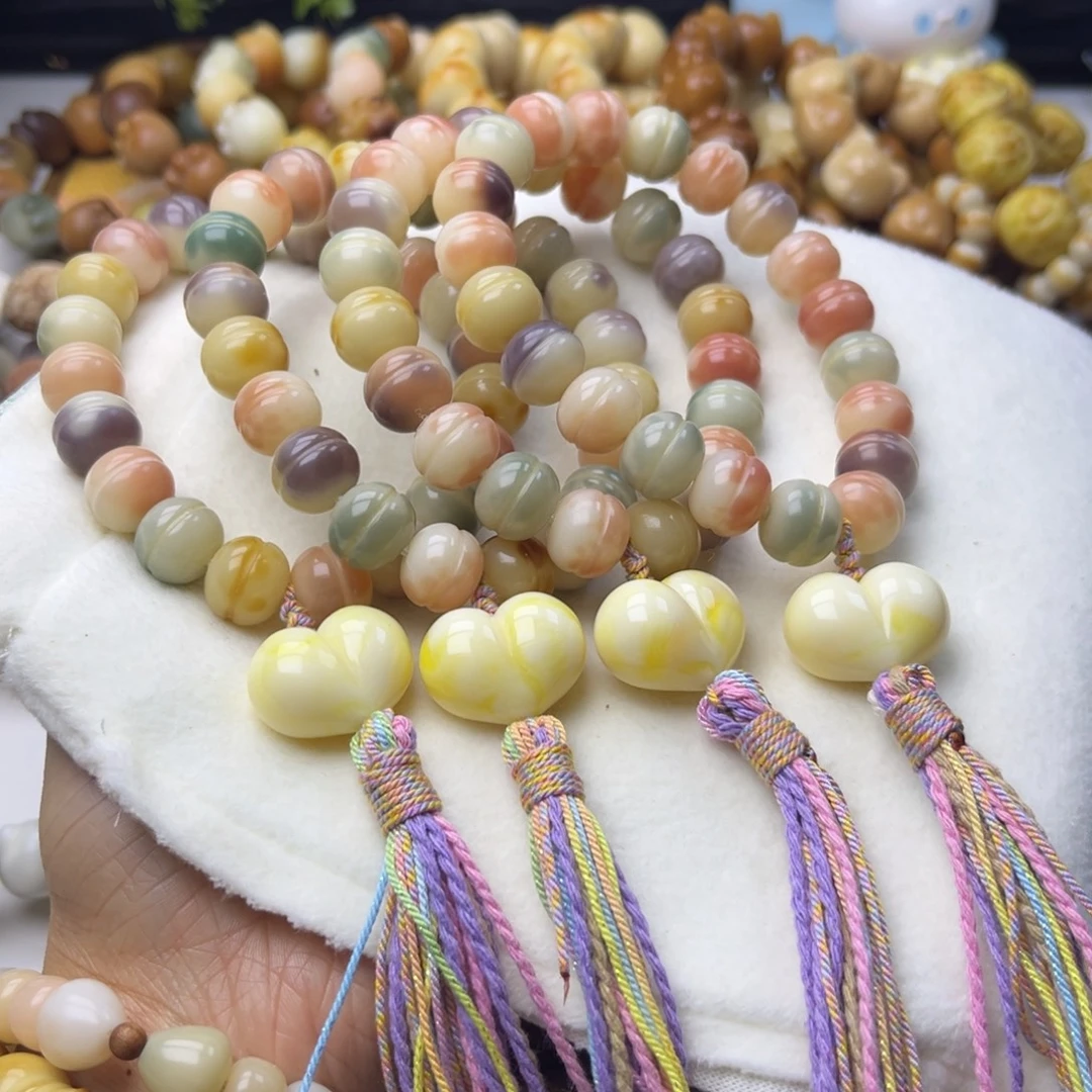 菩提根/象牙果手串蛋堡通货一串14mm手持