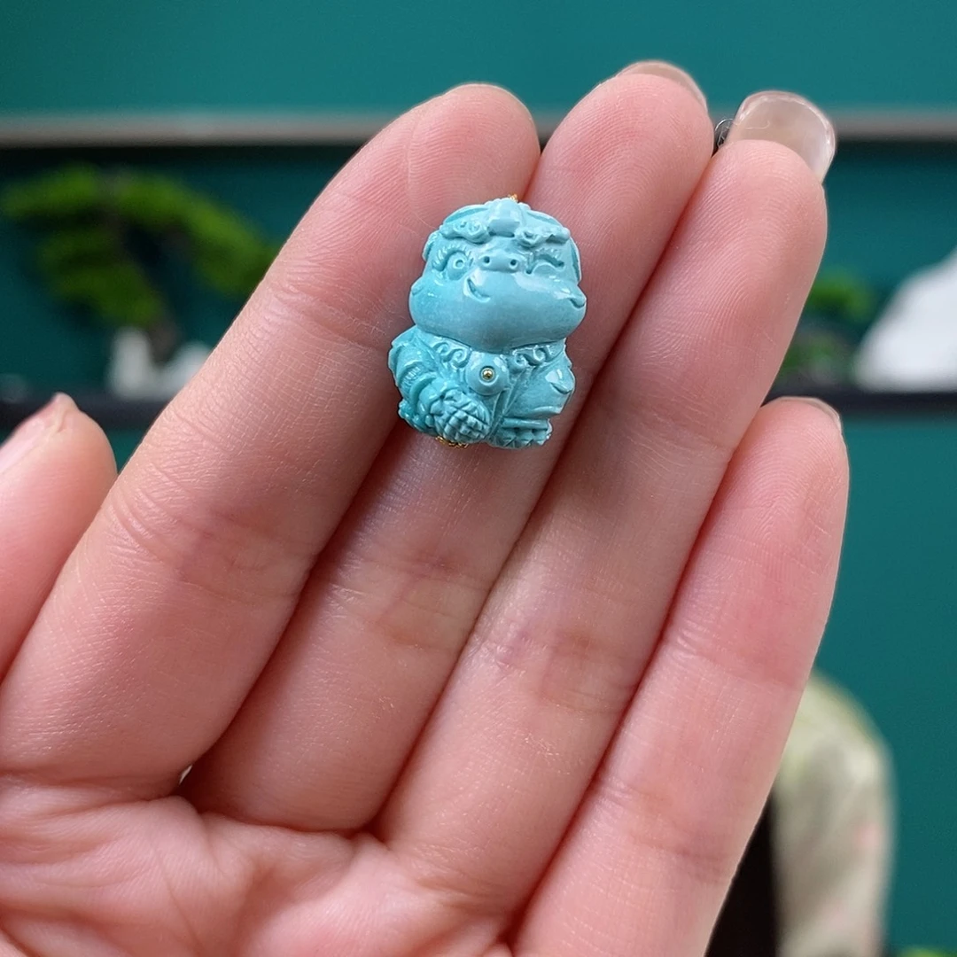 未镶嵌绿松石挂件