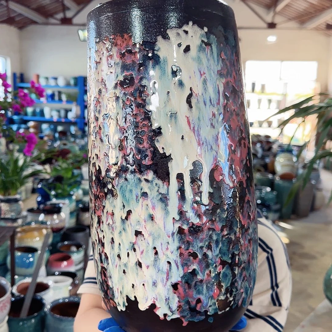 花盆紫砂高37口17