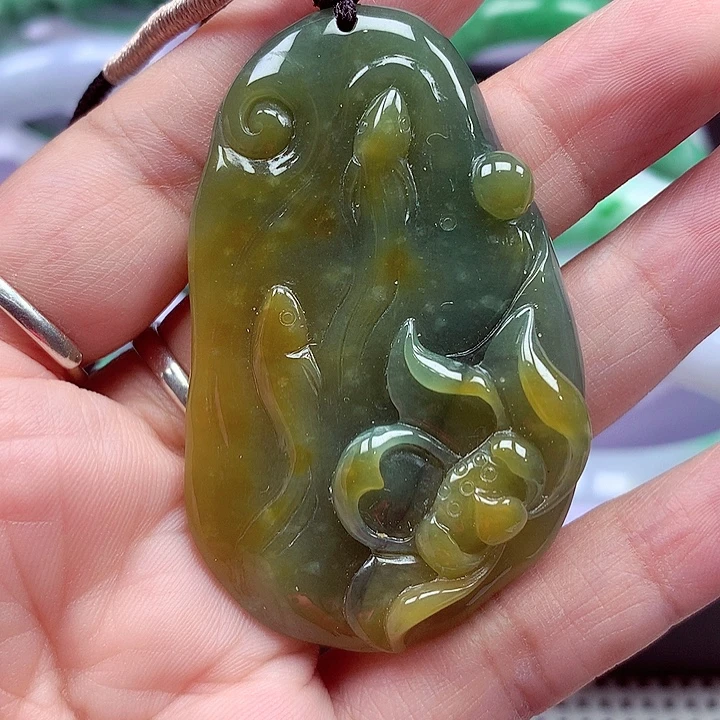 颈饰未镶嵌翡翠翡翠