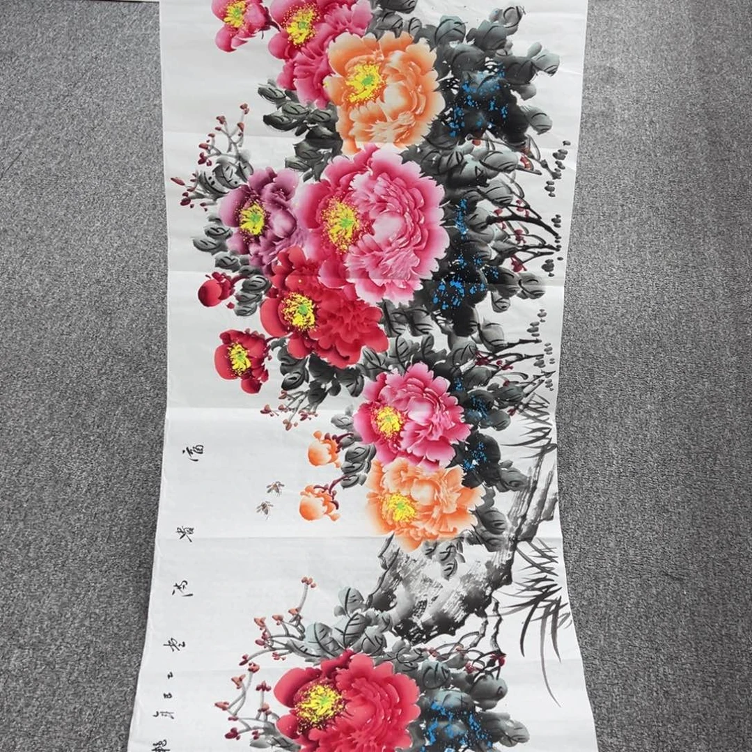 国画纯手绘字画宣纸