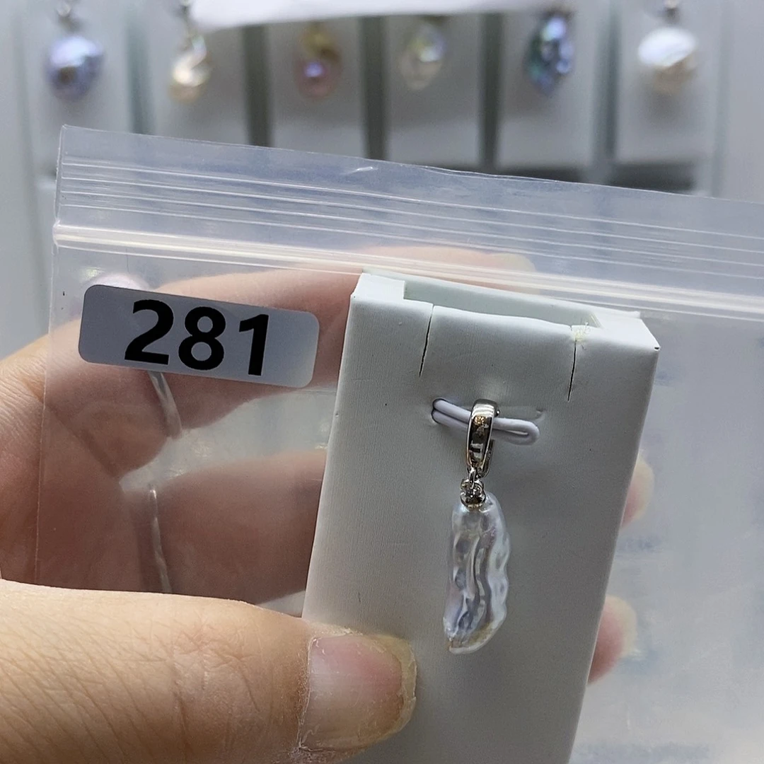 颈饰合金淡水珍珠