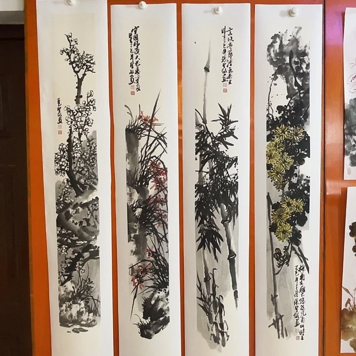 国画张圣敏先生纯手绘作品