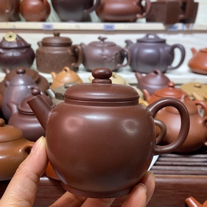 茶壶紫砂微瑕处理一把
