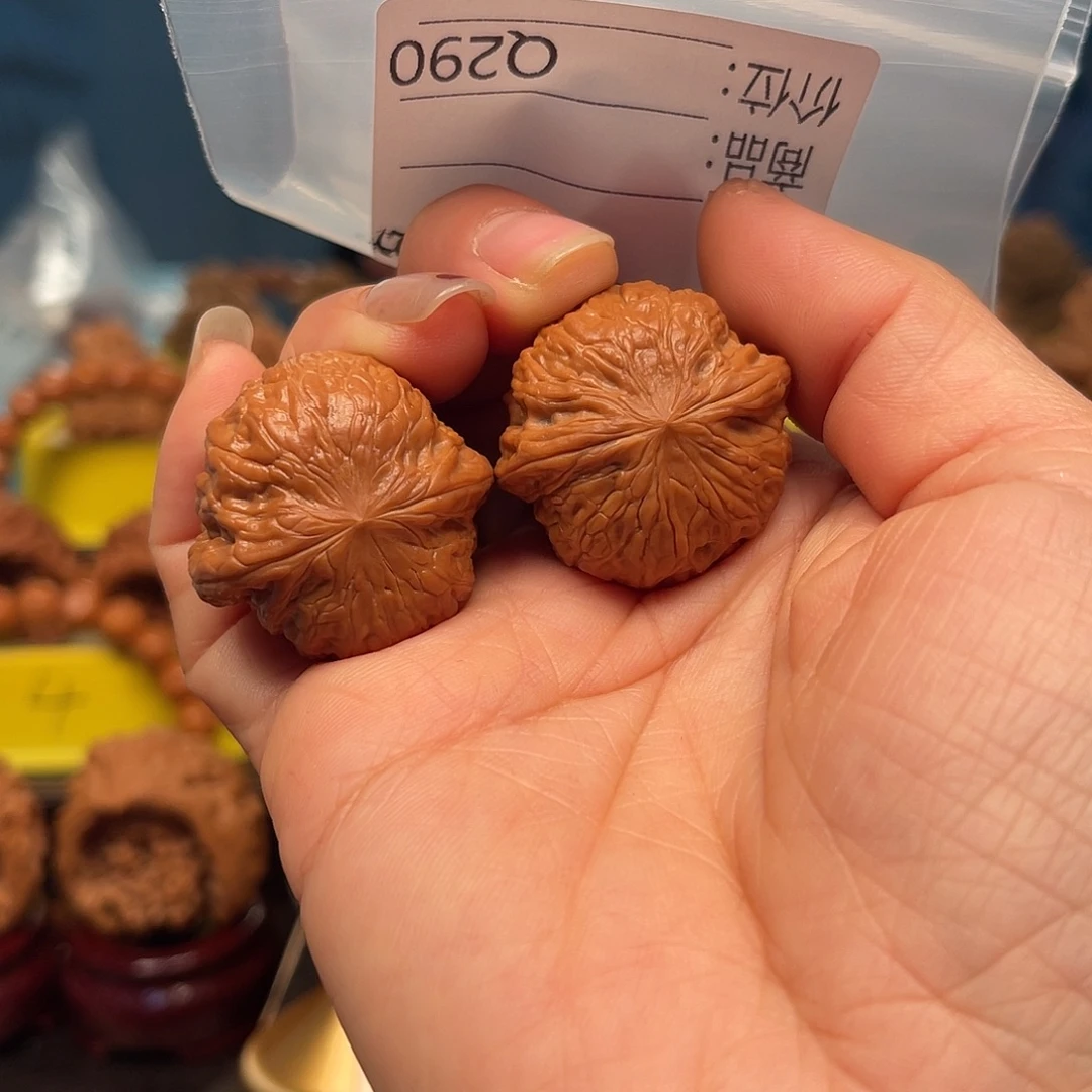 幸***福吊坠文玩核桃铁锤31