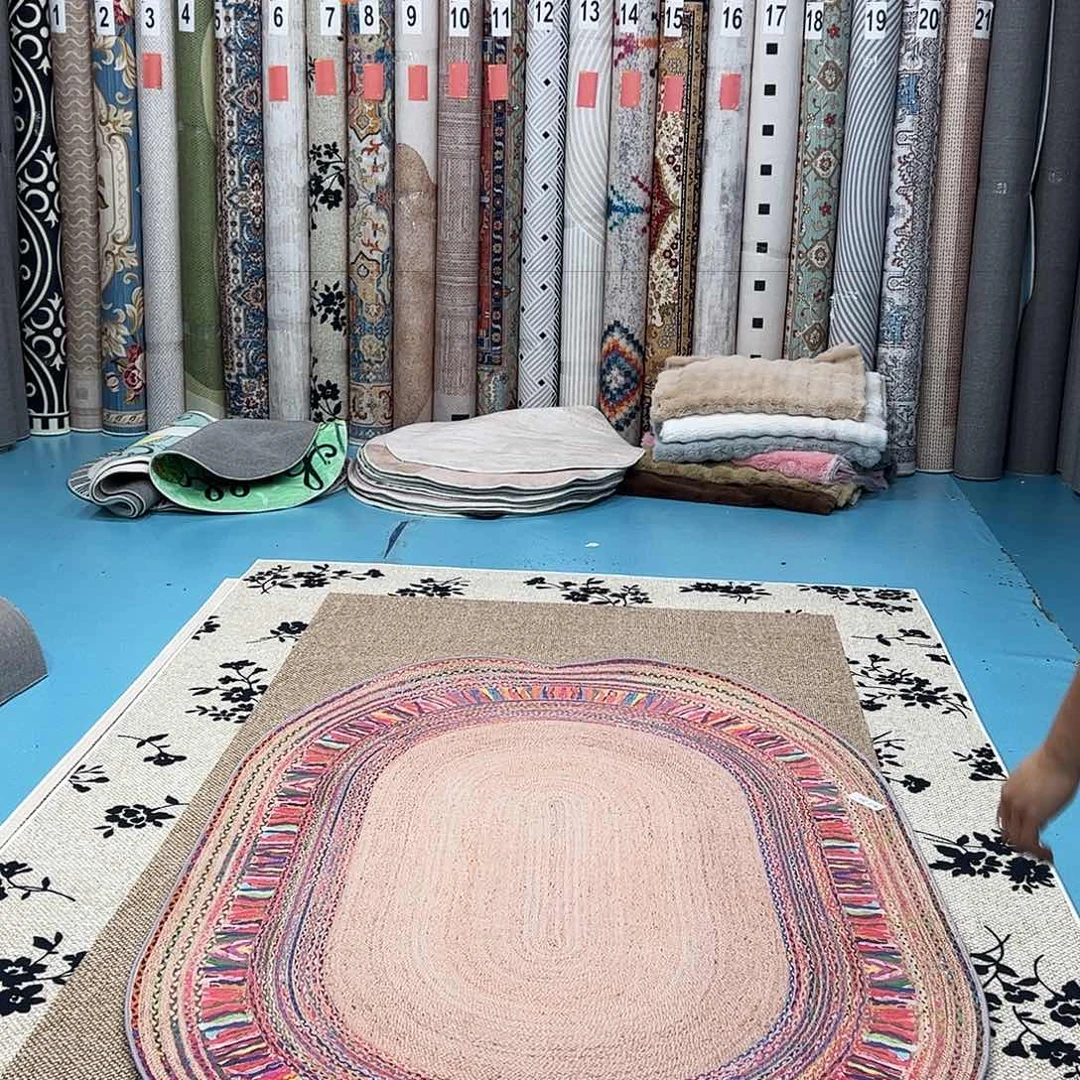 混纺140×200误差正负1-3厘米棉布底亚麻编织微瑕
