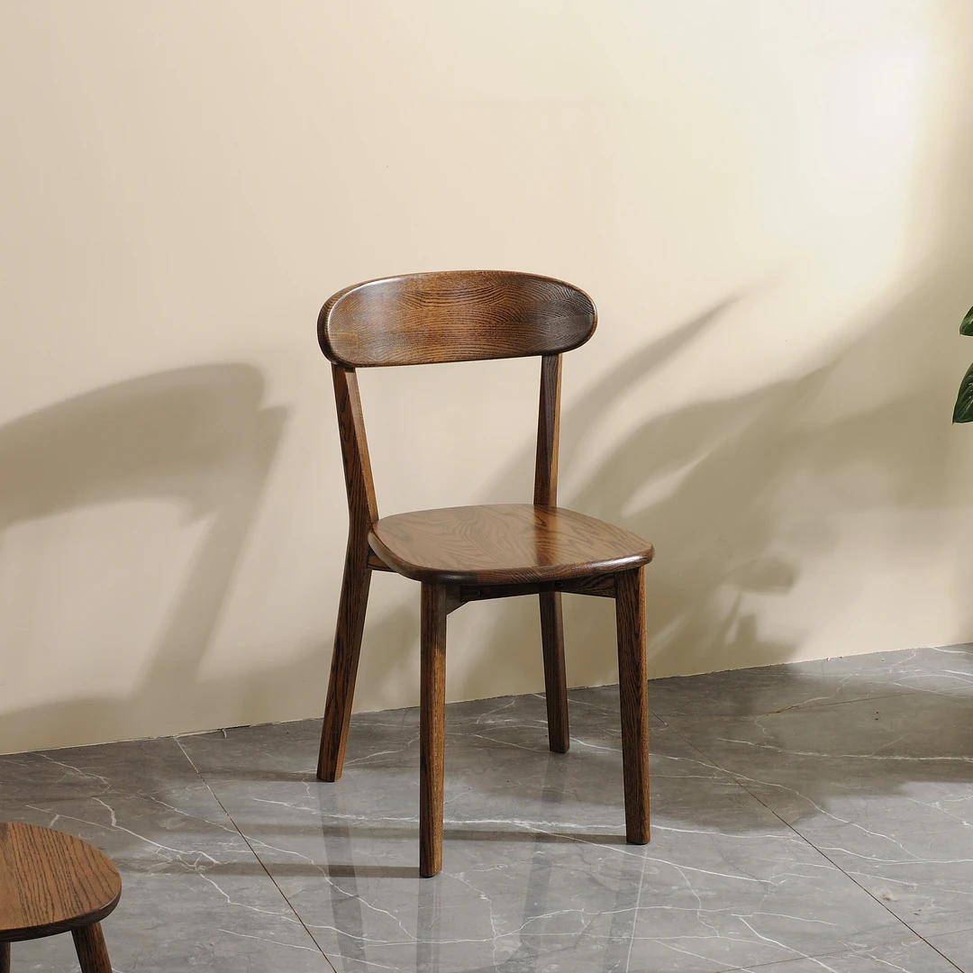 K502进口北美红橡木学习椅餐椅电脑椅