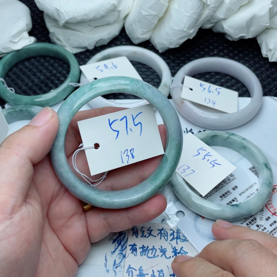 未镶嵌手镯翡翠翡翠手镯138
