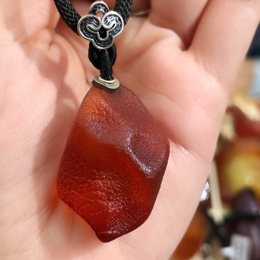 未镶嵌琥珀裸石我