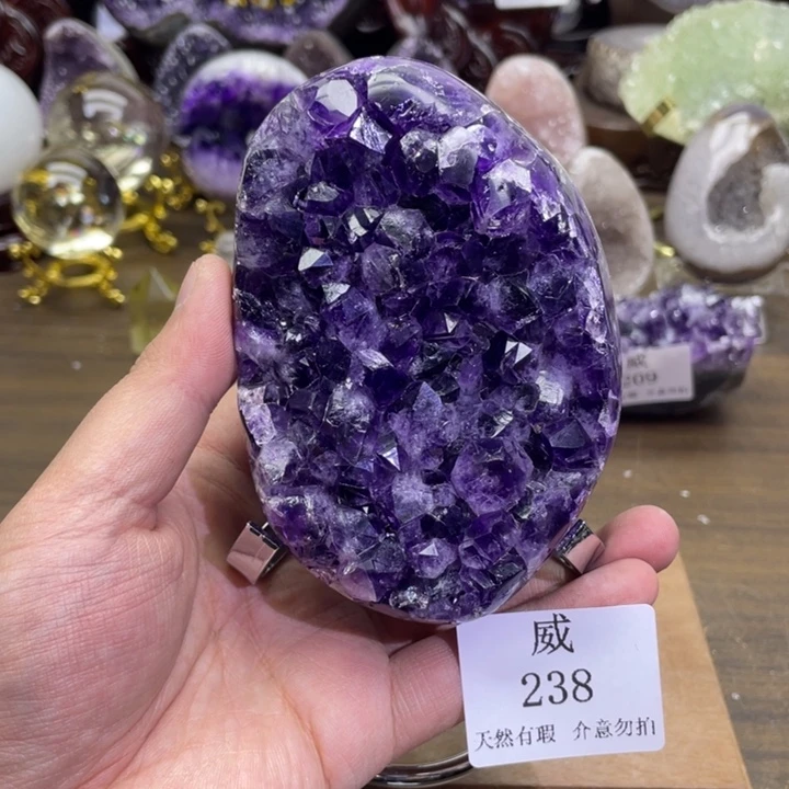 未镶嵌水晶珠宝半成品
