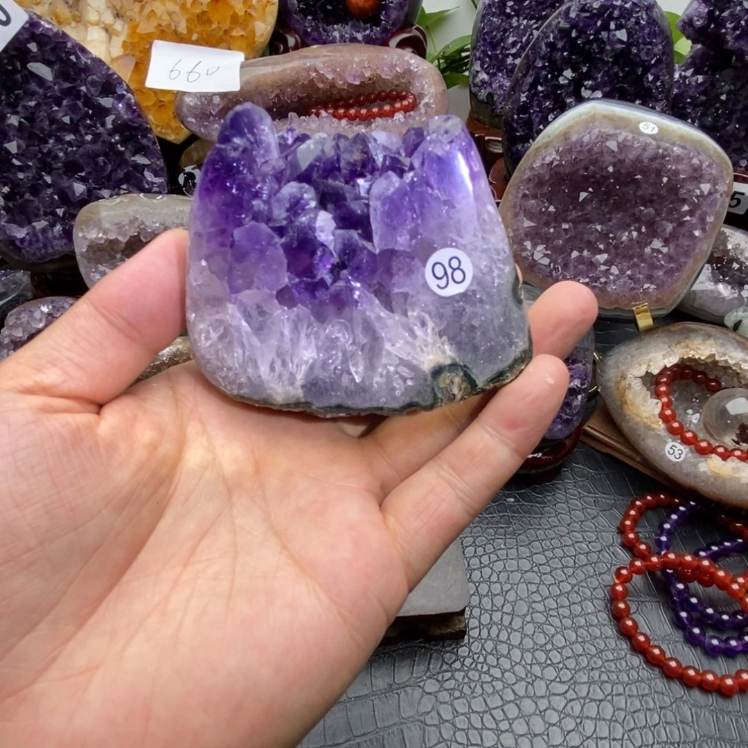 未镶嵌大型摆件（非配饰）紫晶