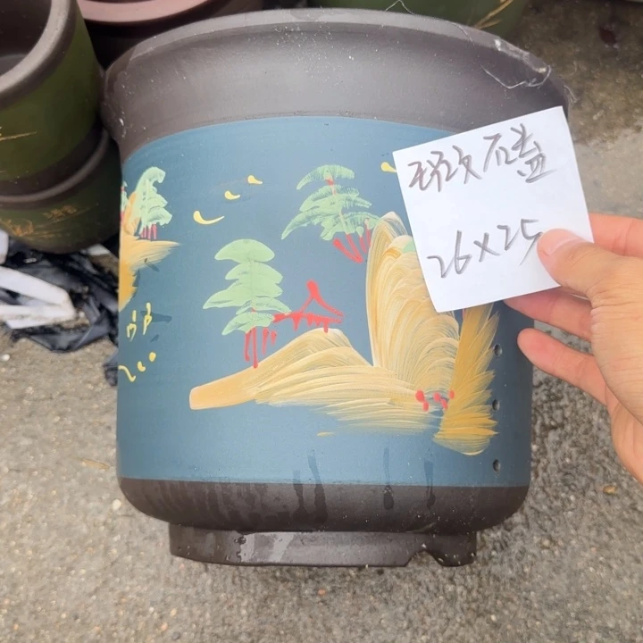 紫砂花盆特价清仓