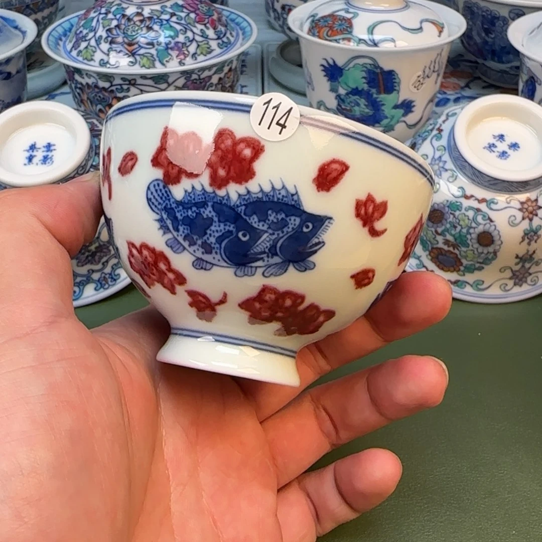 彦祖纯手工手绘茶具114