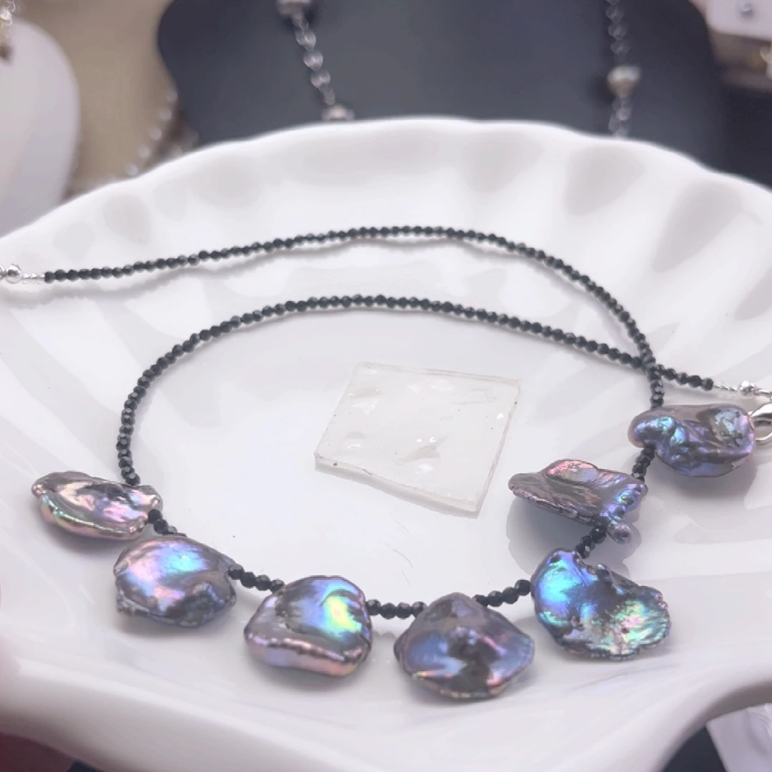 星***海未镶嵌项链淡水珍珠【纯恬】