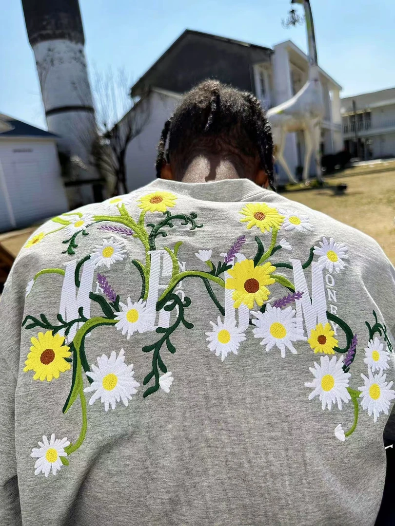 爬墙小雏菊宽松短袖【个别没有吊牌】