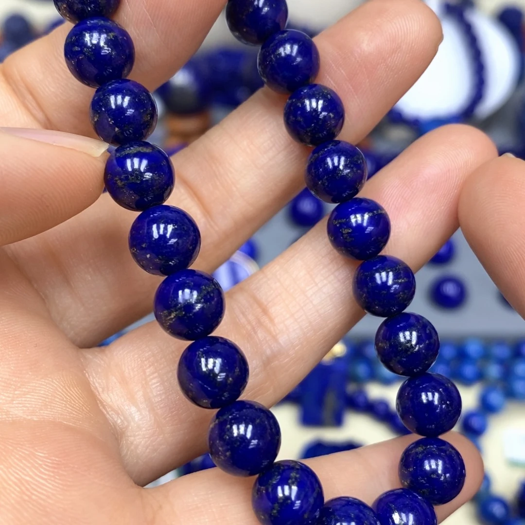 青金石未镶嵌手链