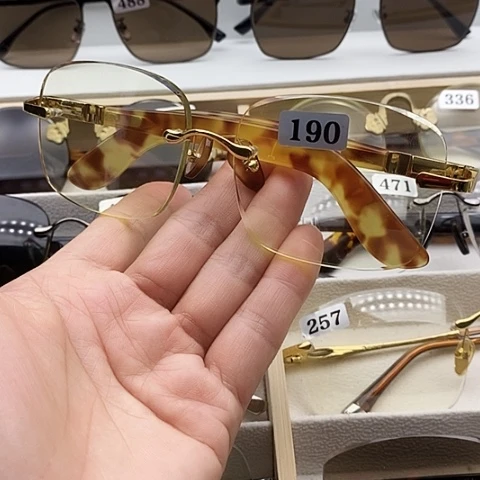 分体式天然水晶石头镜养眼润眼