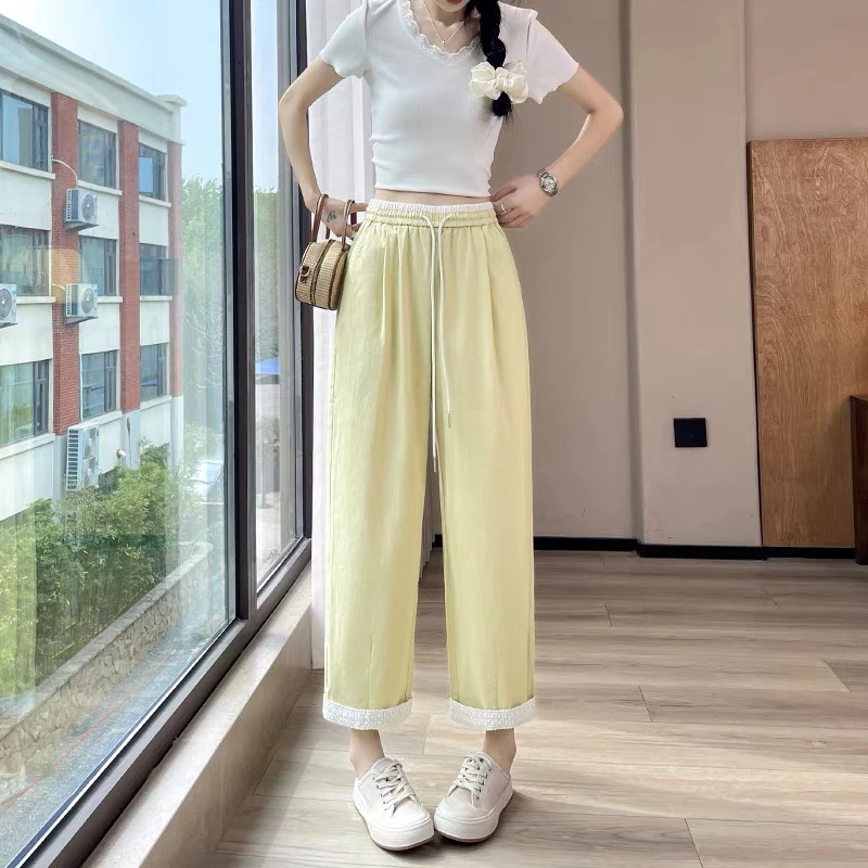 杨杨家 竹节麻轻凉透气