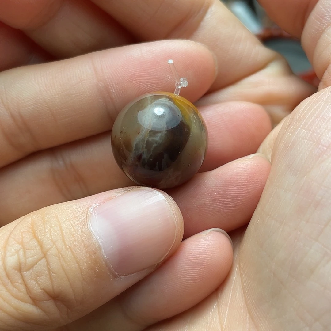 未镶嵌单珠南红玛瑙19