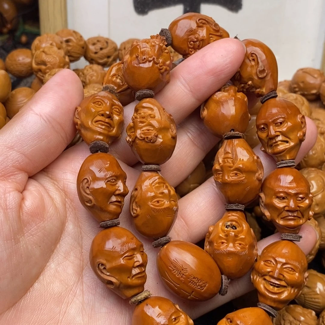 爱***饰手串橄榄核十八罗汉