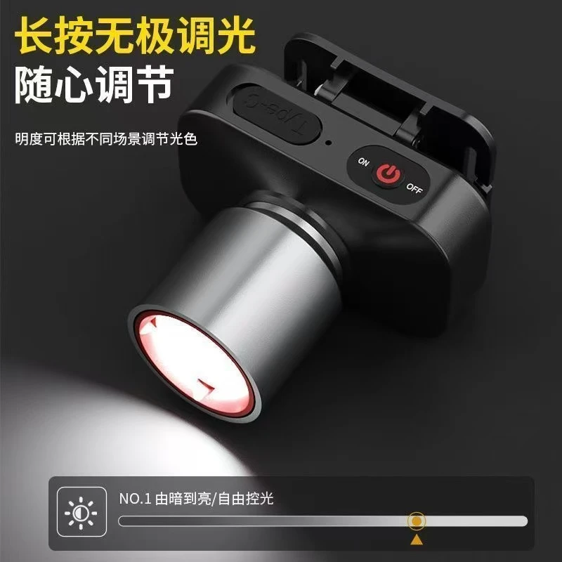 【文总专属】强光头灯爆亮远射LED长续航多功能家用应急户外手电