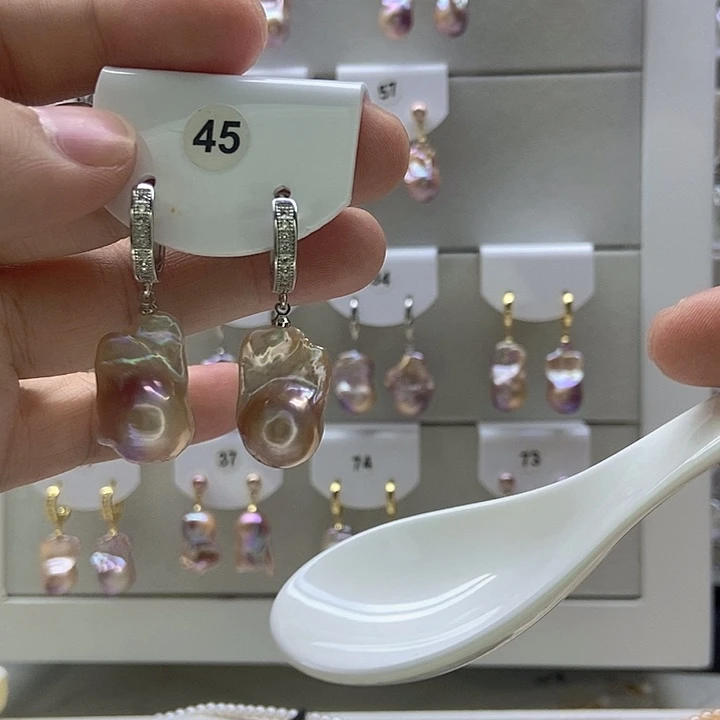 【***】颈饰银S925镶嵌淡水珍珠45