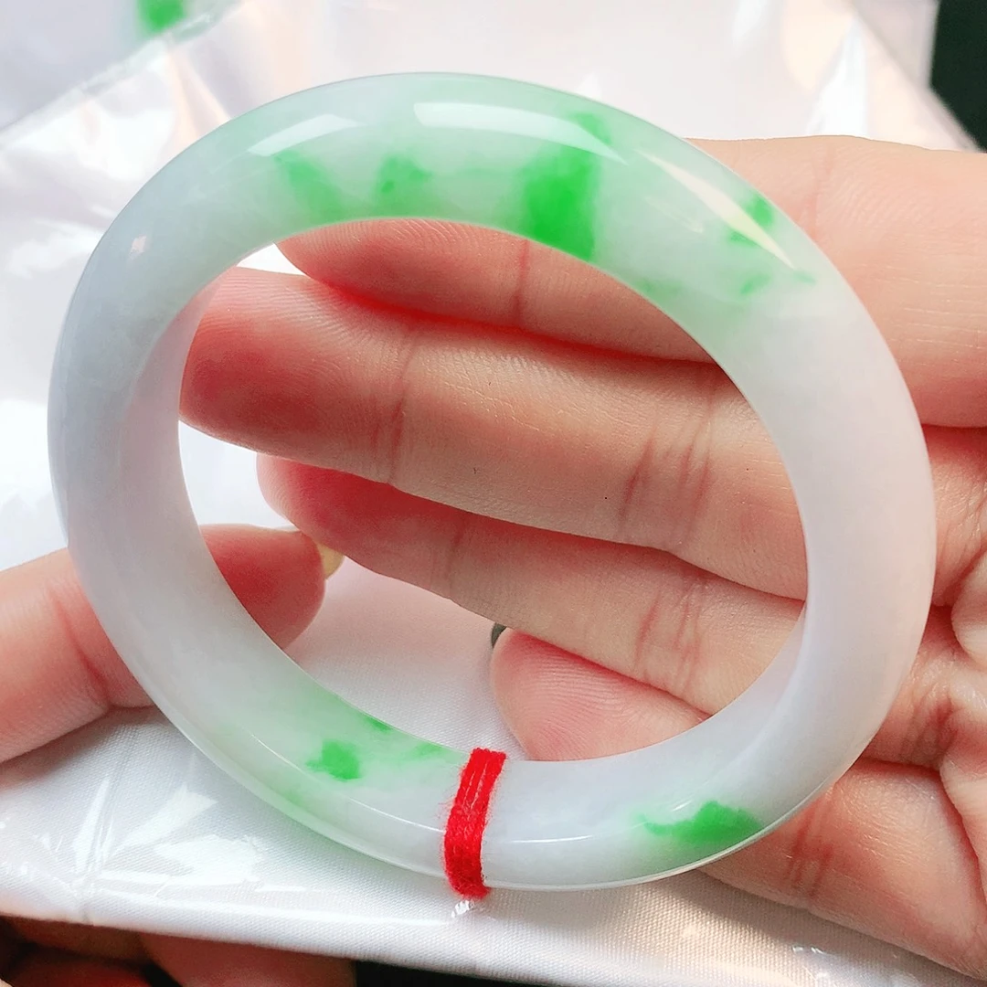 未镶嵌手镯翡翠正圈2449