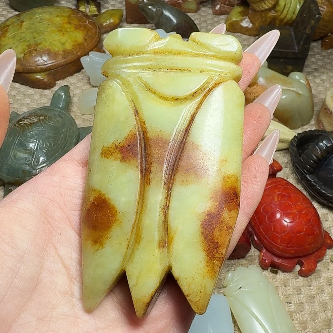 白玉菩提吊坠挂件