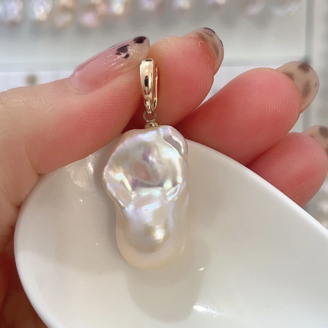 未镶嵌颈饰淡水珍珠