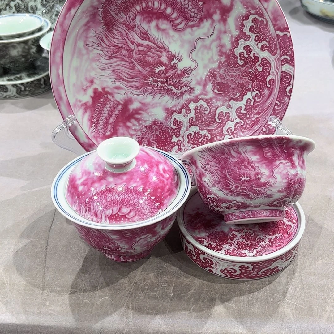 瓷片景德镇瓷器精品展示