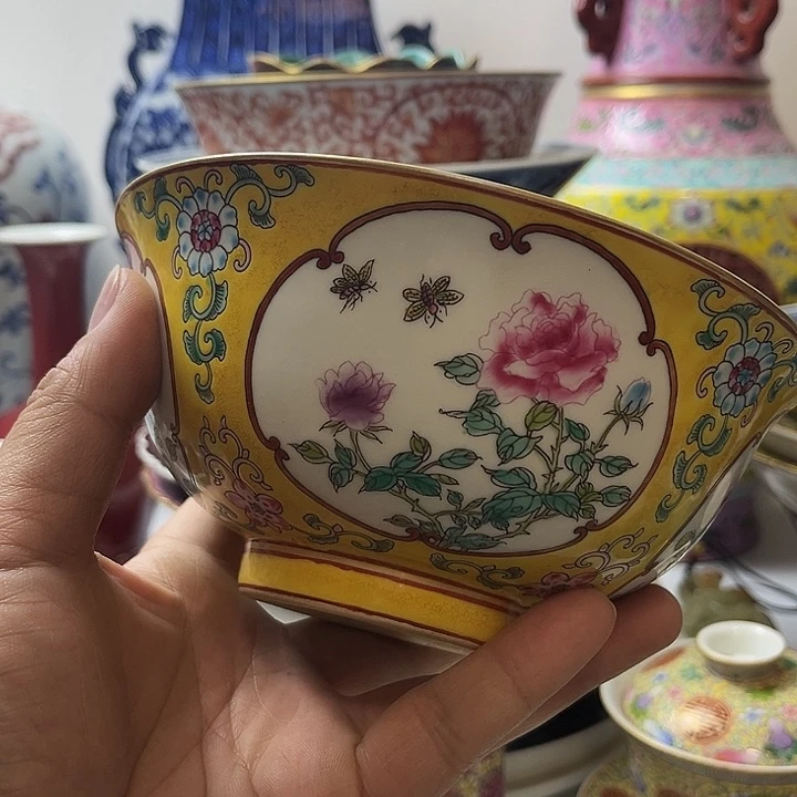 摆件陈*珐琅彩 珐琅彩 碗